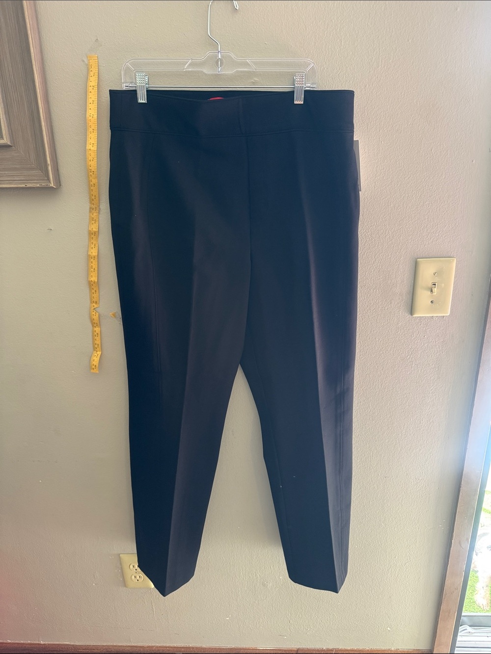 SPANX Black Ankle-Length Sculpting Pants